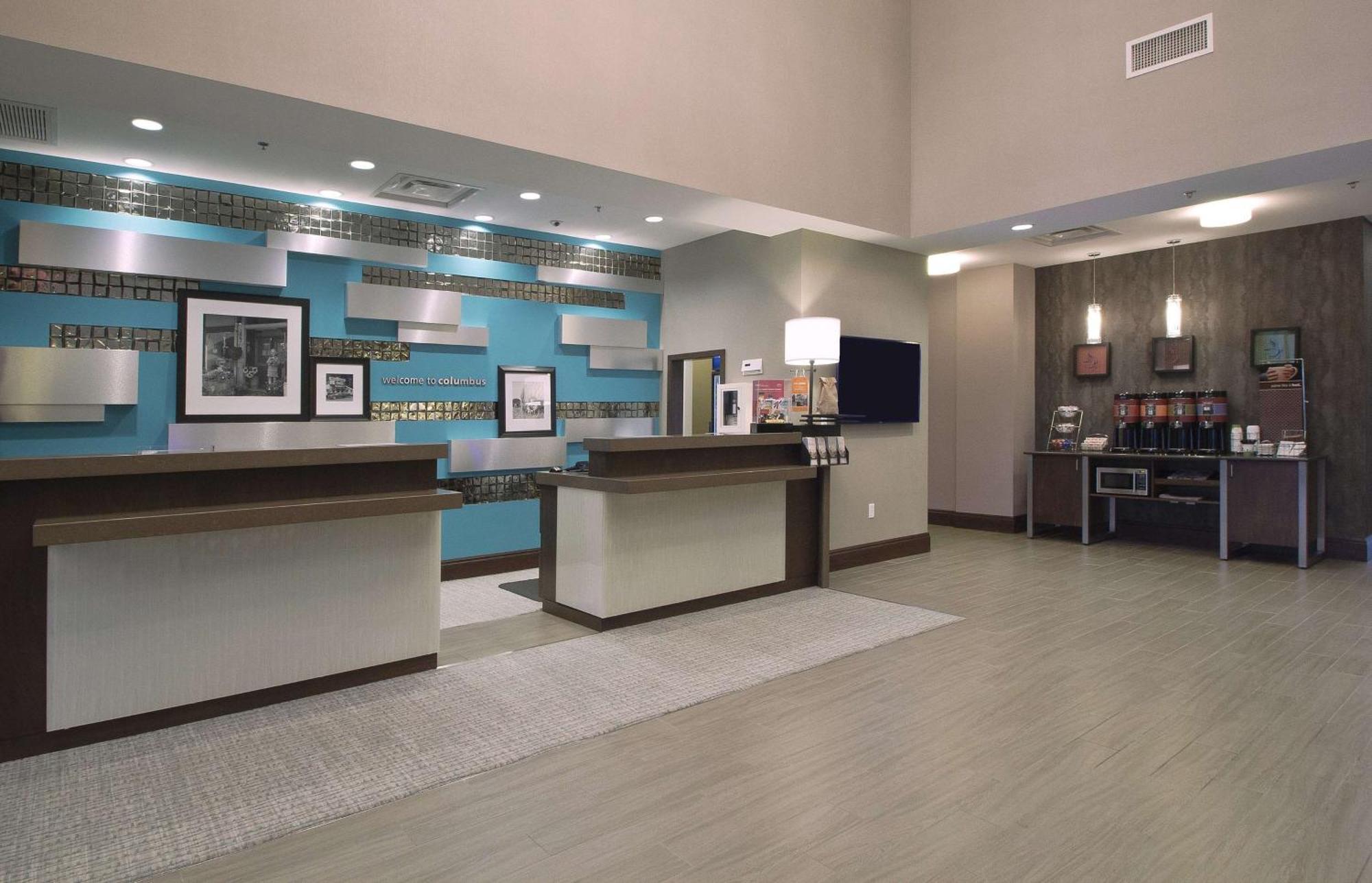 Hampton Inn & Suites Columbus/University Area Exteriör bild